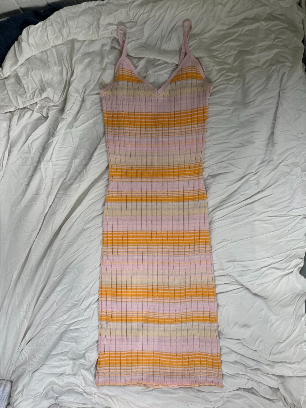 Striped Wilfred Free stretchy dress